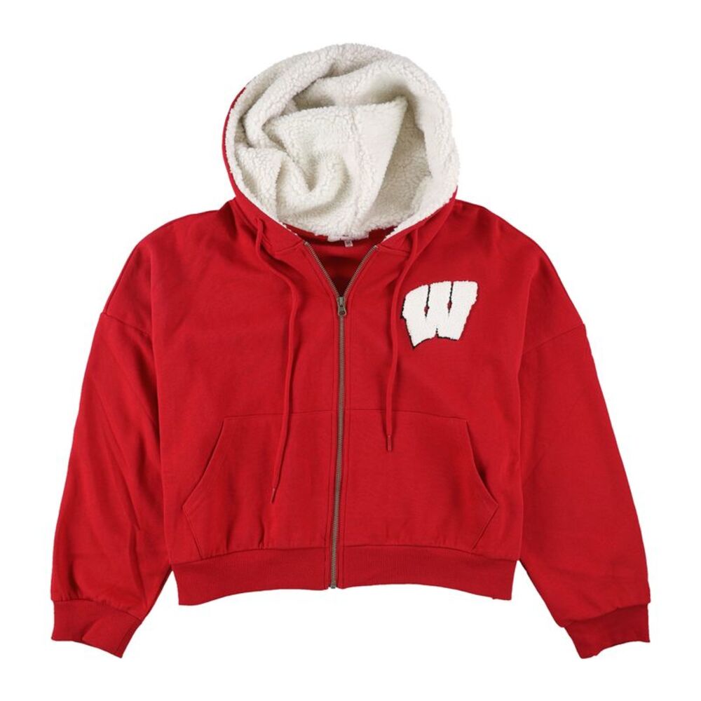 Touch Womens Wisconsin Badgers Hoodie Sweatshirt, NWT